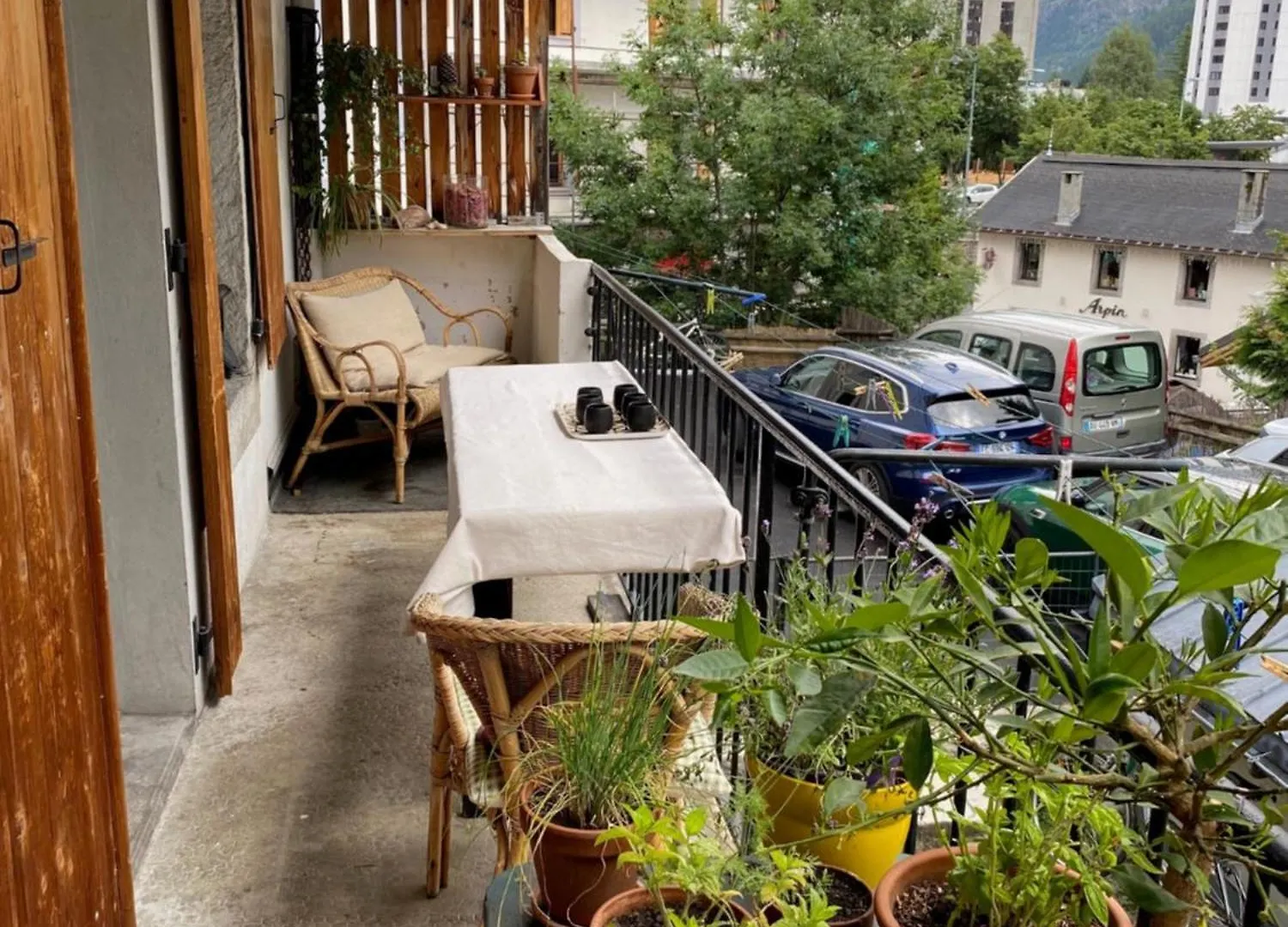 Hypercentre Chamonix Balcon Avec Vue Sur Les Aiguilles Apartment