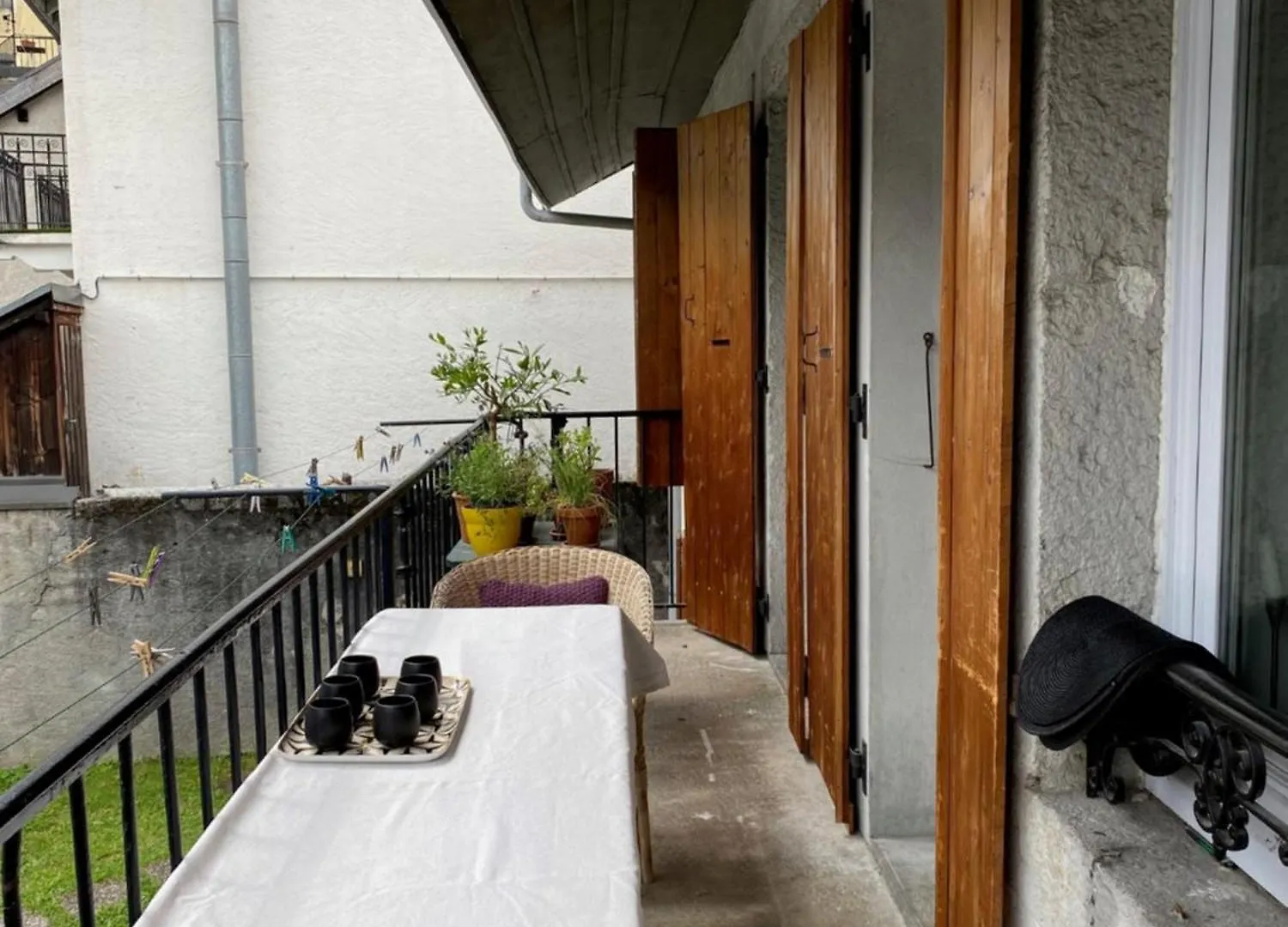 Hypercentre Chamonix Balcon Avec Vue Sur Les Aiguilles Διαμέρισμα